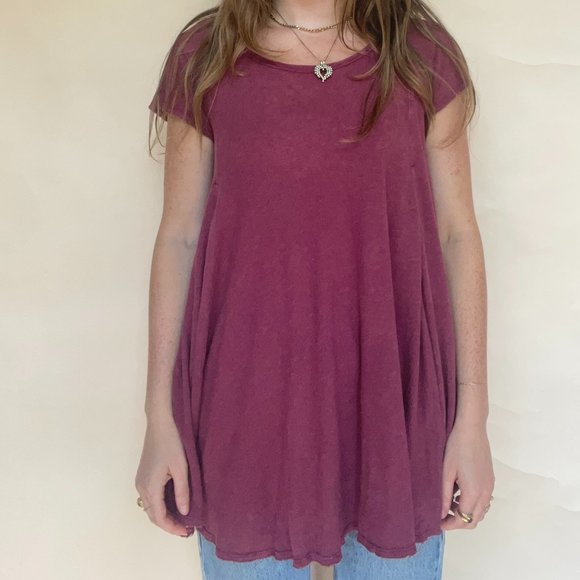 FREE PEOPLE SWING BLOUSE - Picture 2 of 4